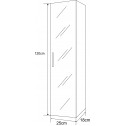  PVC Hochschrank: ICP 2549