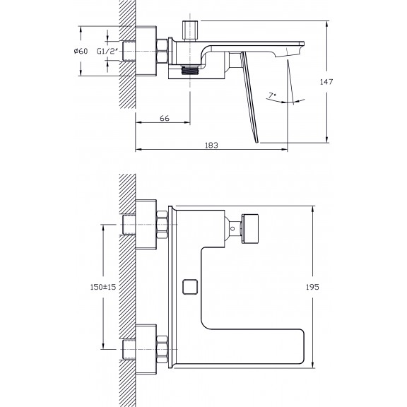 Месингов Смесител »  ЕЛЛА ICF 6455155