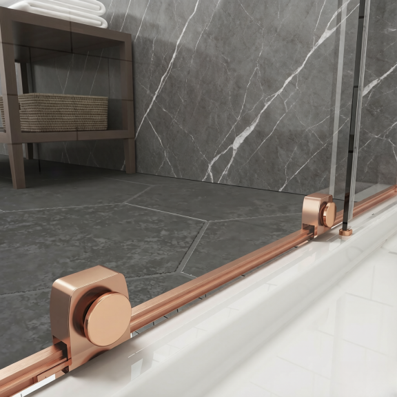 ПРЕГРАДЕН ПАРАВАН ELGIO BRUSHED ROSE GOLD