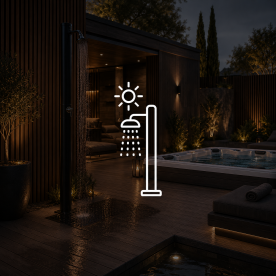 Outdoor shower