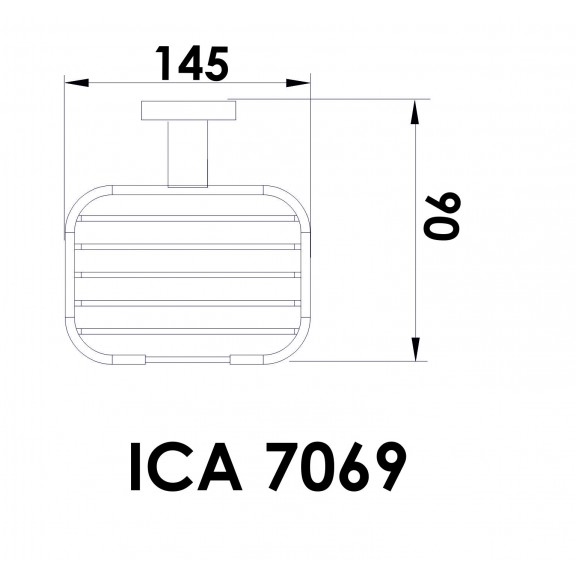 Аксесоари за баня  »  Арго » ICA 7069  - Аксесоари за Баня Интер Керамик /5 Години Гаранция/