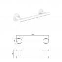 LUSSO WHITE MATT ПОСТАВКА ЗА ХАВЛИЯ 30СМ 3624WM