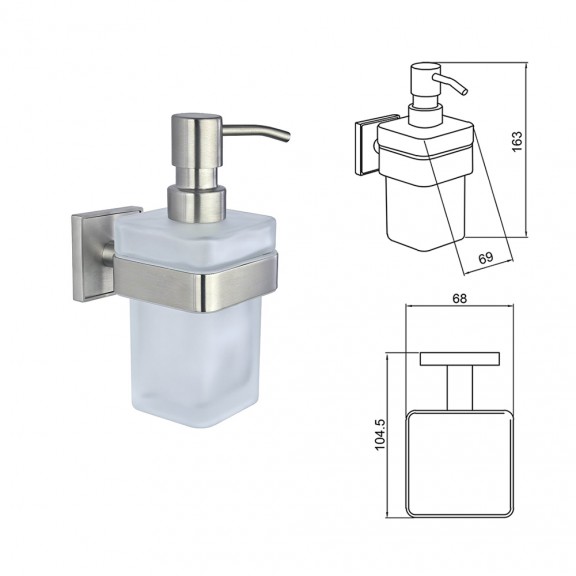 MODENA BRUSH ДОЗАТОР 3863BS