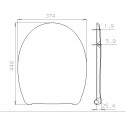 WC-Sitz  ICST 756 IMPATTO