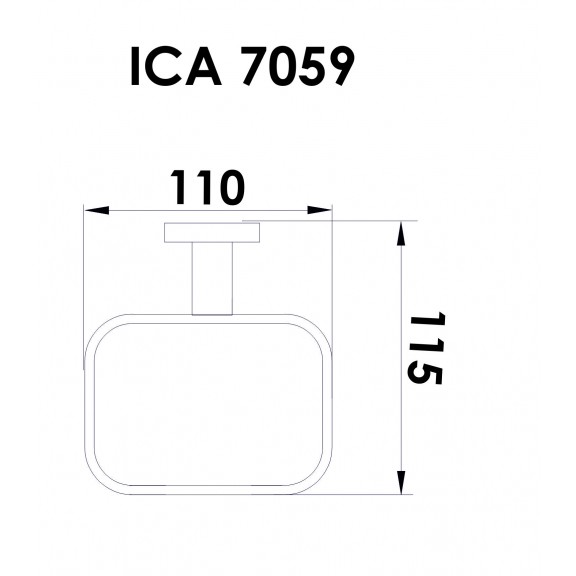 Accsessory for bathroom  » ICA 7059  - Bathroom Accessories Inter Ceramic / 5 YEARS WARANTY/
