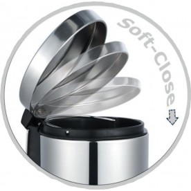 Тоалетно кошче за баня  ICA  8256  "Soft Close" 3л.