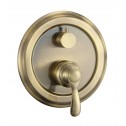Ορειχάλκινη Μπαταρία  ICF 5545372-1BR  - Μπαταρίες μπάνιου επιτοίχιες