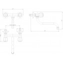 Brass faucet  -  DUNAV   ICF 5018719C  M7116  - Kitchen faucets