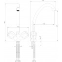 Смесители »   ДУНАВ  »  ICF 7008721C M7119  - Смесители Inter Ceramic