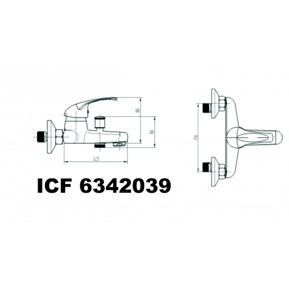 Смесители »  " СОФИЯ " » ICF 6342039 - 1