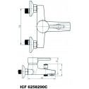 Смесители »   КРИСТИ  »  ICF 6258290/БЕЗ А-РИ  - Смесители Inter Ceramic