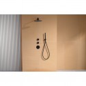 CATARINE MATT BLACK СМЕСИТЕЛ ЗА ВГРАЖДАНЕ ЗА ДУШ 634503MB