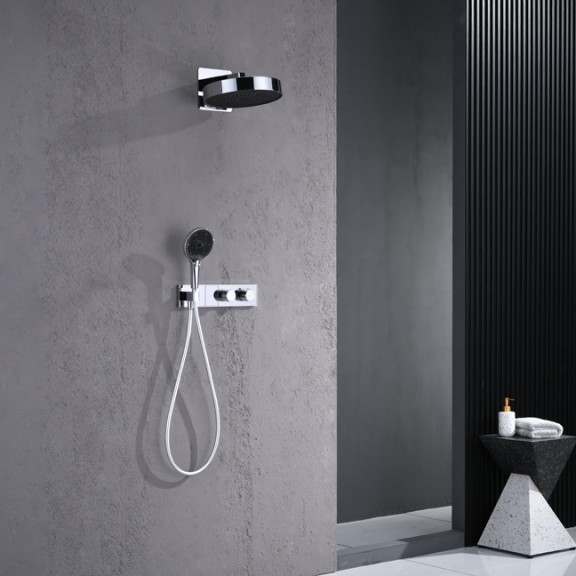 BIAGIO CHROME СМЕСИТЕЛ ЗА ВГРАЖДАНЕ ЗА ДУШ 634577C