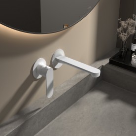 IN WALL FAUCET ARIA WHITE 02819051WM