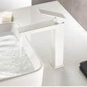 ορειχάλκινη μπαταρία »  ICF 1418191W ELINOR MATT WHITE  - Μπαταρίες Luxurios
