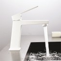 Brass Faucet »  ICF 1491085W ELINOR MATT WHITE  - Faucets Luxurius
