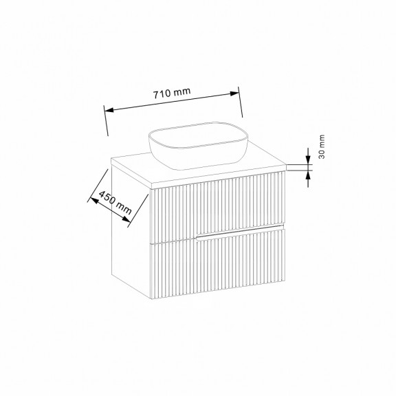 PVC ПЛОТ DI LEGNO 03714530DG