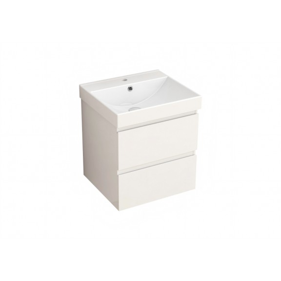 PVC ШКАФ AKADIA-50 6038-50W+УМИВ. 5953W-51CM