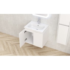  Мебели за баня PVC » BG 6046W ЧЕРТИ+УМИВ.5955 БЯЛ / СМОЛА