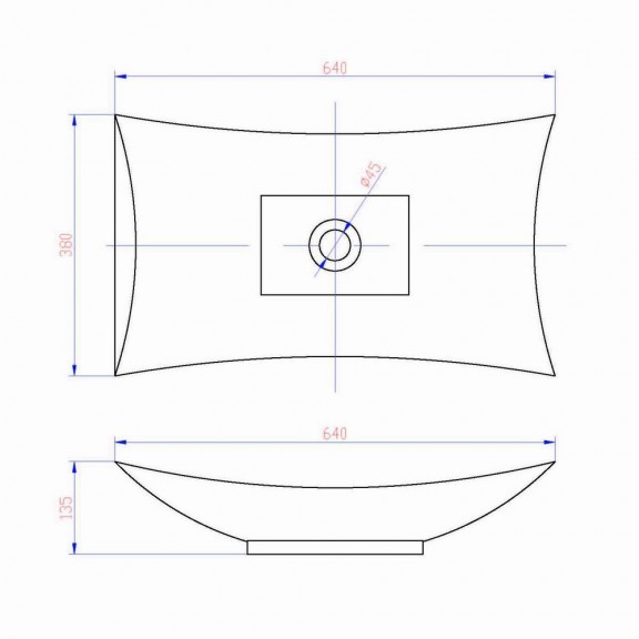 Washbasin - ICB 685B  - iSTONE Products