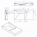 Умивалник- ICB 9047  - Продукти iSTONE