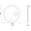 Mirror with lighting » ICL 1813
