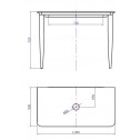 Bathroom cabinet  - countertop - ICB 10072G
