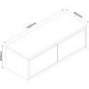 Bathroom cabinet ICP 4540-120
