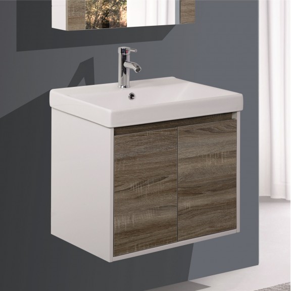 Ερμάριο μπάνιου PVC » ICP 6055 WOODEN