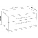 Ερμάριο μπάνιου  ICP 8144-2  - Wall mounting cabinets