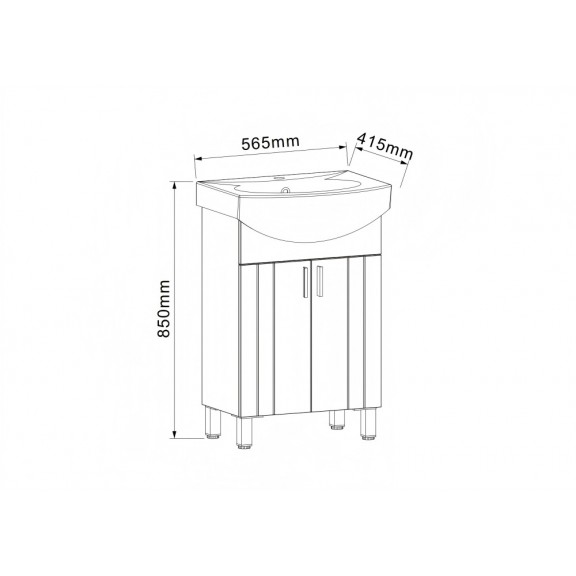  Badmöbel PVC » ICP 5544