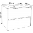 Bathroom cabinet » ICP 5955  - Wall mounting cabinets