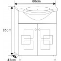 Мебел за баня PVC » ICP 6040 NEW  - Стоящи Мебели