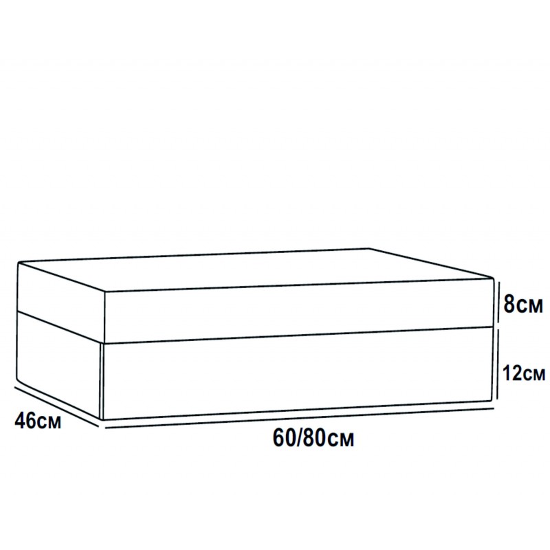 Плот за баня PVC АНЕЛИЯ ICP 8020W