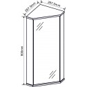 Огледални шкафове » ICMC 1030-30 NEW  - Горни Мебели PVC