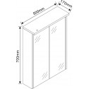 Огледални шкафове » ICMC 5017-70  - Горни Мебели PVC
