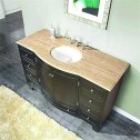 Bathroom countertop   PIETRA  ICP 5021-100B  - ПЛОТОВЕ ЗА БАНЯ ОТ КВАРЦОВ МАТЕРИАЛ