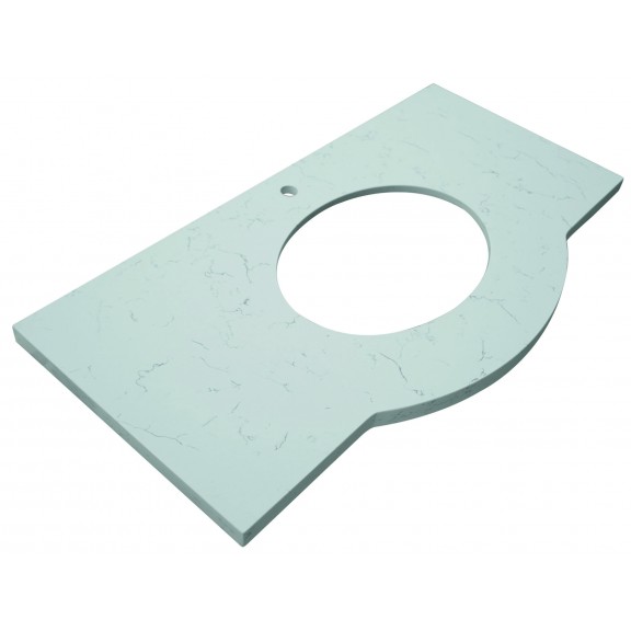 Bathroom countertop   PIETRA  ICP 5021-120W  - ПЛОТОВЕ ЗА БАНЯ ОТ КВАРЦОВ МАТЕРИАЛ