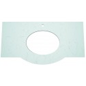 Bathroom countertop   PIETRA  ICP 5021-80W  - ПЛОТОВЕ ЗА БАНЯ ОТ КВАРЦОВ МАТЕРИАЛ