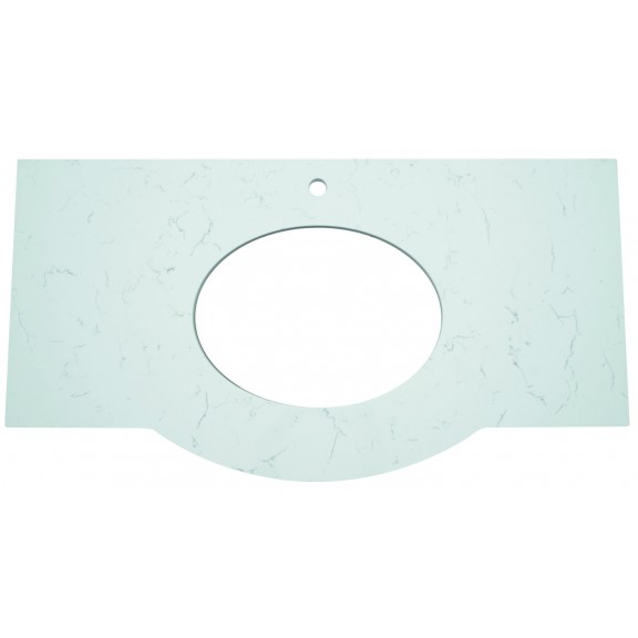 Bathroom countertop   PIETRA  ICP 5021-80W  - ПЛОТОВЕ ЗА БАНЯ ОТ КВАРЦОВ МАТЕРИАЛ