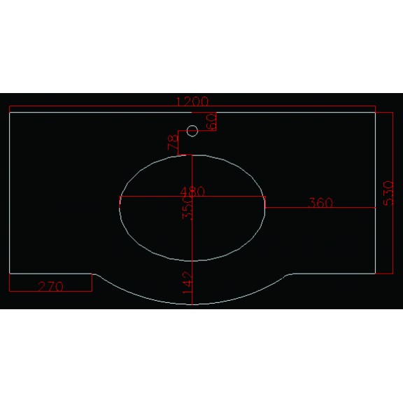 Bathroom countertop   PIETRA  ICP 5021-120W  - ПЛОТОВЕ ЗА БАНЯ ОТ КВАРЦОВ МАТЕРИАЛ