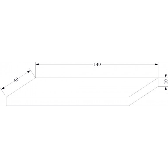 Bathroom countertop  " PIETRA" ICL 12050/140W