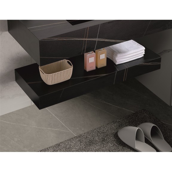Πάγκος μπάνιου απο χαλαζία " PIETRA" » ICL 12050/80B