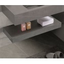 Πάγκος μπάνιου απο χαλαζία " PIETRA" » ICL 12050/120G