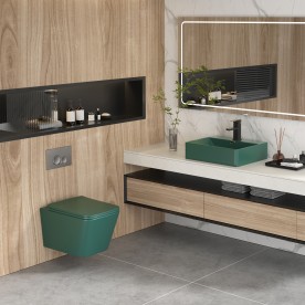 WALL HUNG TOILET 105135DG TORNADO