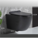 Стенна тоалетна чиния  ICC  	3755B NEW