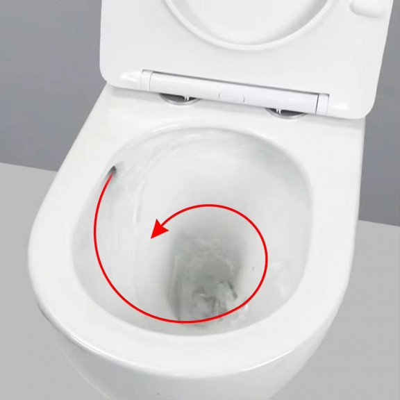 WALL HUNG TOILET 4863 TORNADO