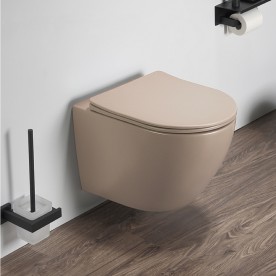 WALL HUNG TOILET 4937 BEIGE TORNADO
