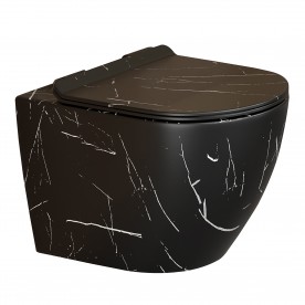 WALL HUNG TOILET 4937MB MARBLE TORNADO