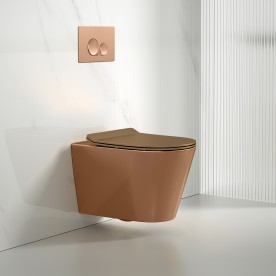 Wand-WC 5237ROSE GOLD TORNADO